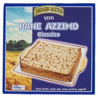 Pane Azzimo classico 500gr Kosher La Tavola di Zio Elio