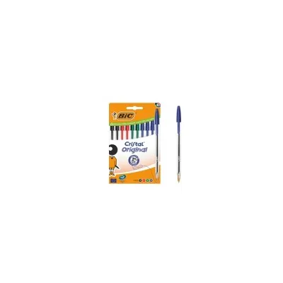 BIC CF10 CRISTAL MED ASSORTITO 1MM 516354