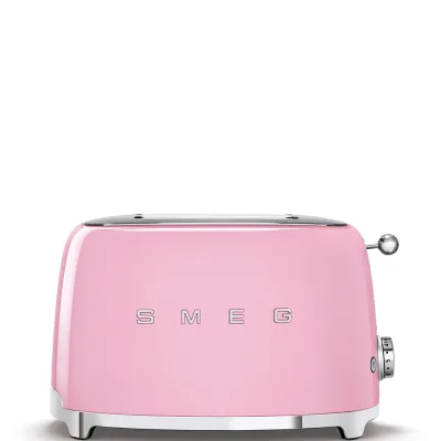 Smeg Tostapane 2x2 TSF01PKEU finitura rosa