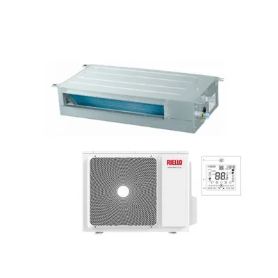 Climatizzatore Condizionatore Riello Inverter Canalizzato Canalizzabile 12000 Btu AMD 35 PA 20161585 Con Comando A Filo Di Serie
