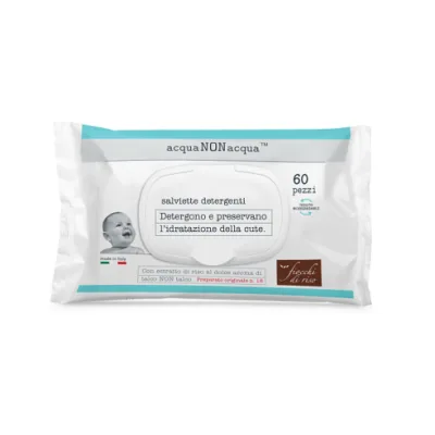 FIOCCHI DI RISO ACQUA NON ACQUA WIPES 60PZ