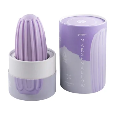 Masturbatore uomo Lola Games Marshmallow Maxi Syrupy Purple 13,7 cm TPE