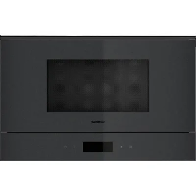 Gaggenau Forno microonde con cerniera a destra da incasso GM220100 finitura Gaggenau Onyx da 60 cm - RICHIEDERE PREVENTIVO