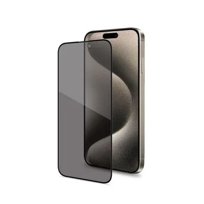 CELLY PRIVACY GLASS IPHONE 16 BLACK PRIVACYF1078BK
