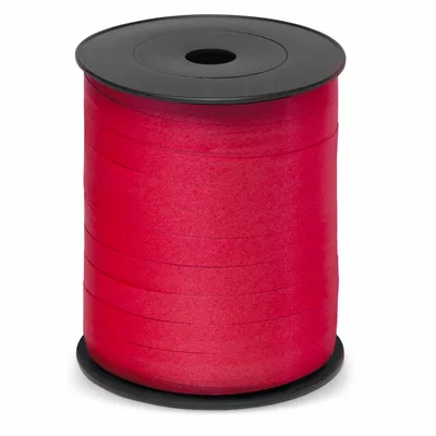 Nastro per regali colore satinato Rosso - 250x9,5mm, 24 pz
