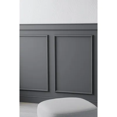 Kit di Boiserie LEDMall Home Pronto da Montare con Bordi Pretagliati mod. BELFAST
