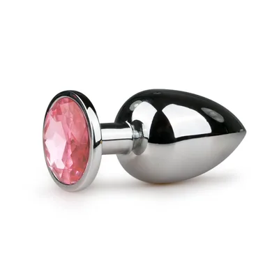 Plug anale Metal Pink Gem Small alluminio gioiello pink sex toy EasyToys