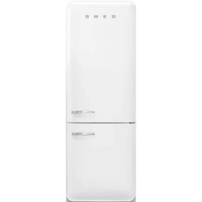 Smeg Frigorifero combinato con cerniere a destra a libera installazione FAB38RWH6 finitura bianco da 71 cm - IN PROMOZIONE FINO AL 30/06