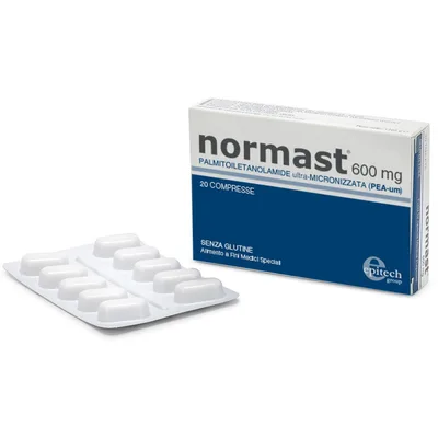 Normast 600 Mg Integratore Con Palmitoiletanolamide 20 Compresse