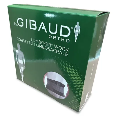 Gibaud ortho corsetto lombosacrale lombogib work h21 taglia 00
