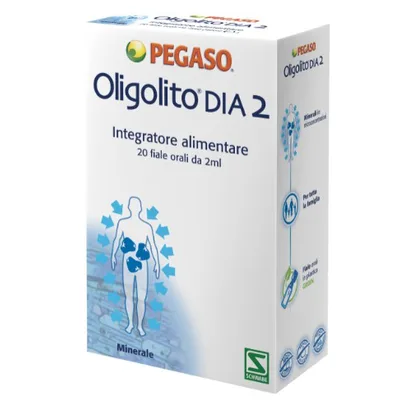 Pegaso Oligolito Dia 2 Integratore 20 Fiale 2 ml