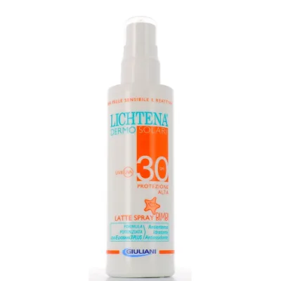 LICHTENA DERMOSOL LATTE SPRAY BAMBINI SPF30