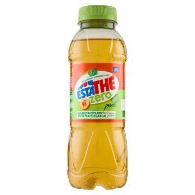 Estathé Zero Pesca – Bevanda al Tè Senza Zuccheri 400 ml