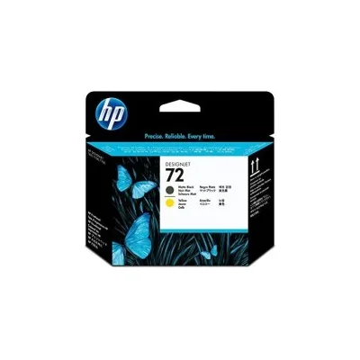 TESTINA ORIGINALE HP DESIGNJET C9384A NERO OPACO GIALLO T1100