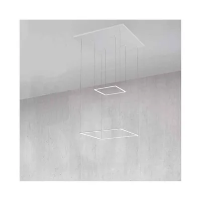 Minitallux Lampada a sospensione a LED Cornice45d.2 in diverse finiture by Icone Luce