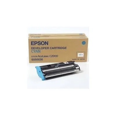 Toner ORIGINALE ACULASER EPSON C1000 C2000 CIANO C13S050036 S050036