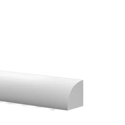 Battiscopa Cornice decorativa per pareti in duropolimero 2000x19x19mm (minimo 5pz)