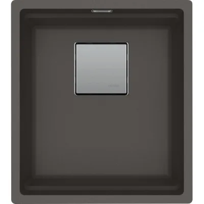 Franke: Lavello una vasca Vasche Sottotop Kubus 2 KNG 110-37 125.0714.192 finitura grigio ardesia da 37x42 cm