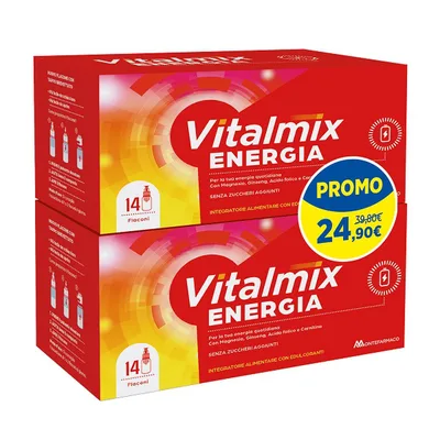 Vitalmix Energia 14 Flaconcini Da 10 Ml Bipack Promo