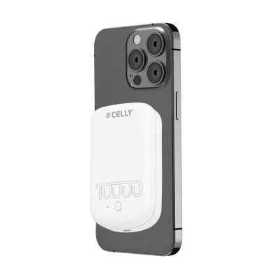 CELLY MAGSAFE POWERBANK 10000MAH PRO WH MAGPB10000PROWH