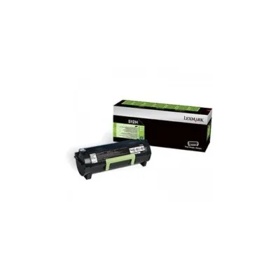TONER ORIGINALE LEXMARK 512H 51F2H00 MS312dn MS415DN 5K