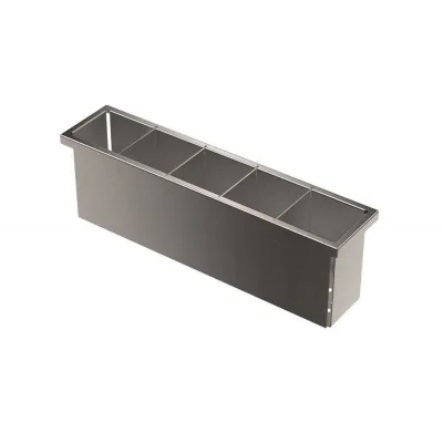 Foster Vaschetta forata 8151 004 finitura acciaio inox da 38x8.8 cm