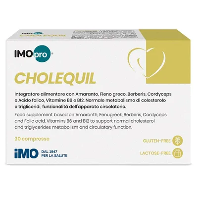 Imopro cholequil 30 compresse nuova formulazione