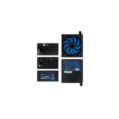 ALIMENTATORE COOLBOX DG-PWS650-85B DeepPower 80 Plus Bronze da 650 W ATX PFC attivo Modalità silenziosa