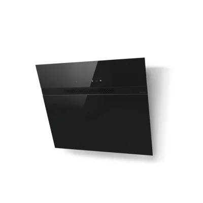 Elica Cappa aspirante a parete NEAT @ BL/A/60 PRF0199509 finitura vetro nero da 60 cm