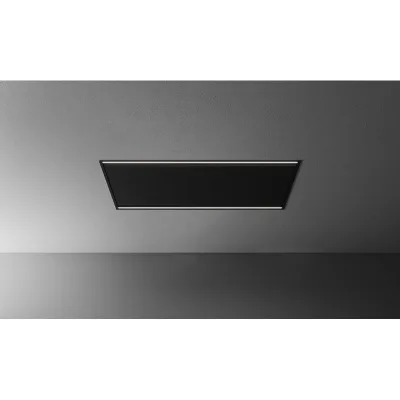 Falmec Cappa a soffitto Mirage finitura acciaio nero da 100 cm - 800 m3/h