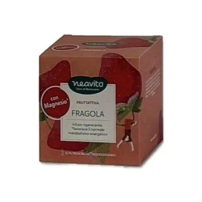 NEAVITA FILTROSCRIGNO FRUTTATTIVA FRAGOLA E MAGNESIO 12 FILTRI