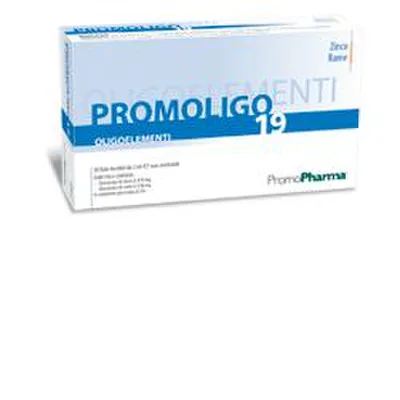 Promoligo 19 Zinco E Rame Oligoelementi 20 Fiale Da 2 Ml