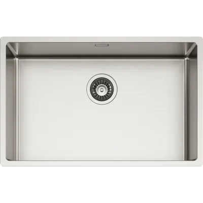 Schock Lavello una vasca NEW TECHNICK N100 2L TECN1002L finitura inox spazzolato da 69x44 cm