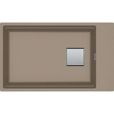 Franke: Lavello una vasca Vasche Kubus 2 Sottotop KNG 110-62 125.0529.613 finitura fragranite oyster da 62x42 cm