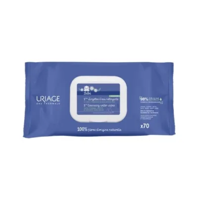 URIAGE BEBE SALVIETTINE DETERGENTI ACQUA 70 PZ