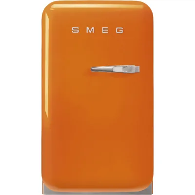 Smeg Frigorifero minibar monoporta con cerniere a sinistra a libera installazione FAB5LOR6 finitura arancione da 40 cm - IN PROMOZIONE FINO AL 30/06