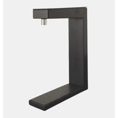 ProAcqua Erogatore d'acqua da appoggio/incasso con acqua calda WLINK 1801116 finitura nero opaco da 7 cm