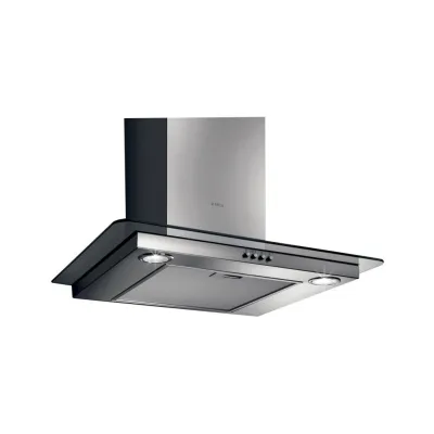 Elica Cappa a parete FLAT GLASS IX/A/60 68516391A finitura acciaio inox e vetro da 60 cm