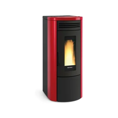 Extraflame Termostufa a pellet ermetica ventilata COSTANZA IDRO 5.0 1291101 finitura bordeaux