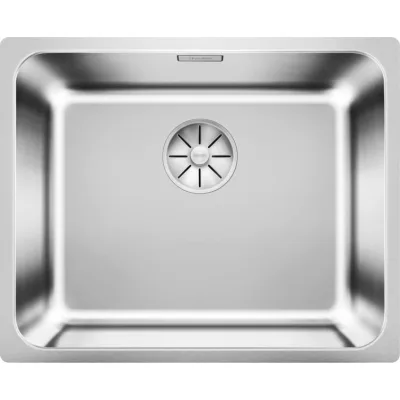 Blanco | Lavello una vasca SOLIS 500-U 1526122 in acciaio inox da 54x44 cm - Sottotop