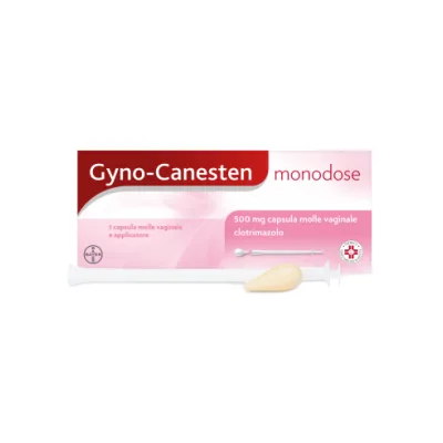 GYNOCANESTEN MONO*1CPSVAG500MG