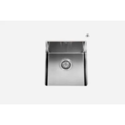 Alpes Vasca sottotop VSR 34 in acciaio inox da 37x43 cm