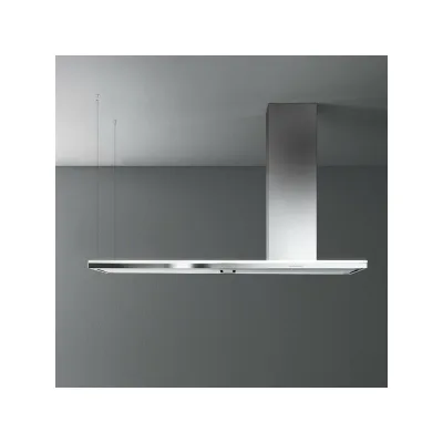 Falmec Cappa a isola Lumen 175 NRS finitura inox da 175 cm - Versione destra