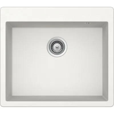Schock Lavello una vasca SIGNATURE N100S SGTN100SA01 finitura bianco assoluto da 63.5x55.9 cm