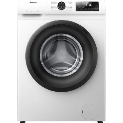 Hisense: Lavatrice slim a libera installazione WFQP701219VM finitura bianco da 60 cm
