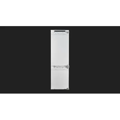 Fulgor Frigorifero combinato da incasso FBCD 355 TNF EDBL da 54 cm