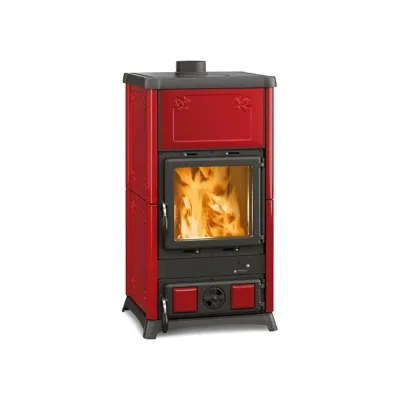 La Nordica Stufa a legna FEDORA.16 3000820 finitura bordeaux