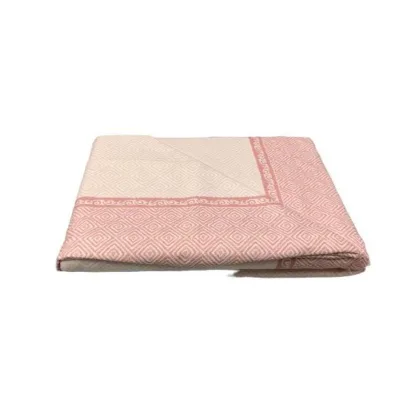Completo lenzuola Singolo in flanella - Ambrosiana Rosa / singolo 150x295cm/90x200c