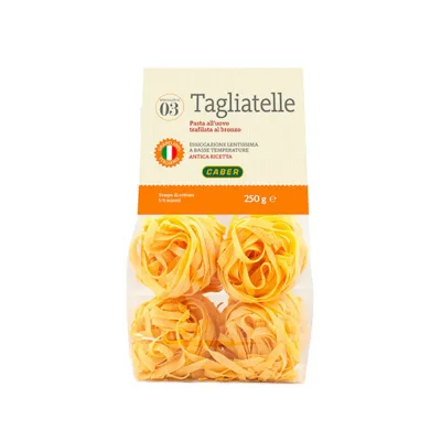 Tagliatelle all'uovo Caber 250 g