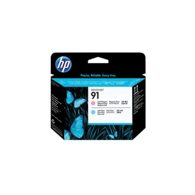 TESTINA DI STAMPA ORIGINALE HP 91 MAGENTA CHIARO CIANO CHIARO C9462A DesignJet Z6100